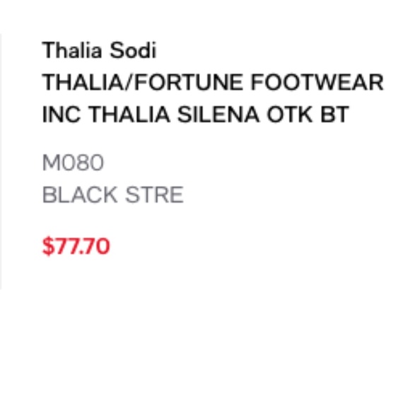 NWOT- Over The Knee Black Boots - Picture 6 of 6